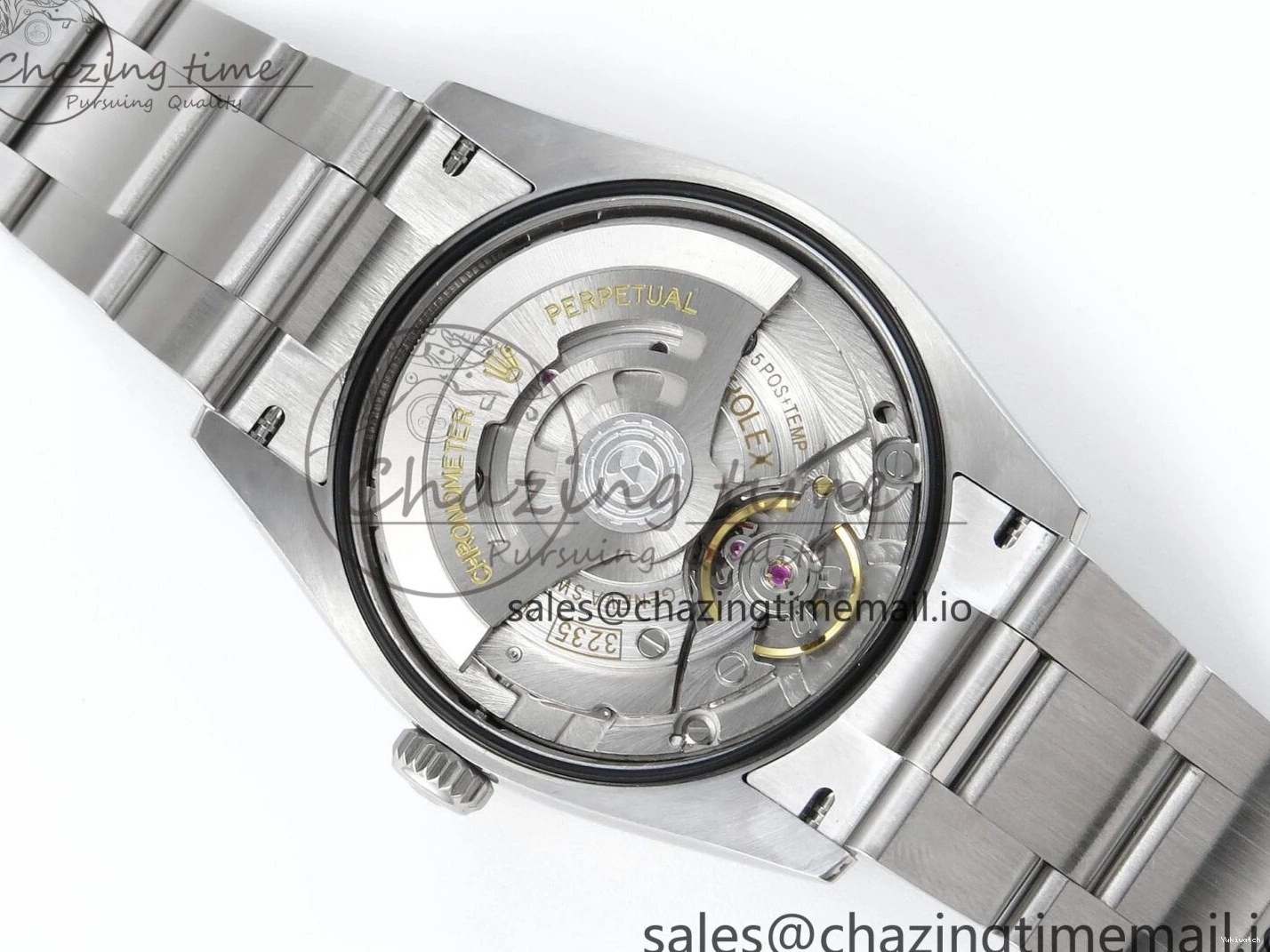 Dial EWEF DateJust 126234 A3235 Bracelet on Stick 36 Green Edition Oyster Best 0509